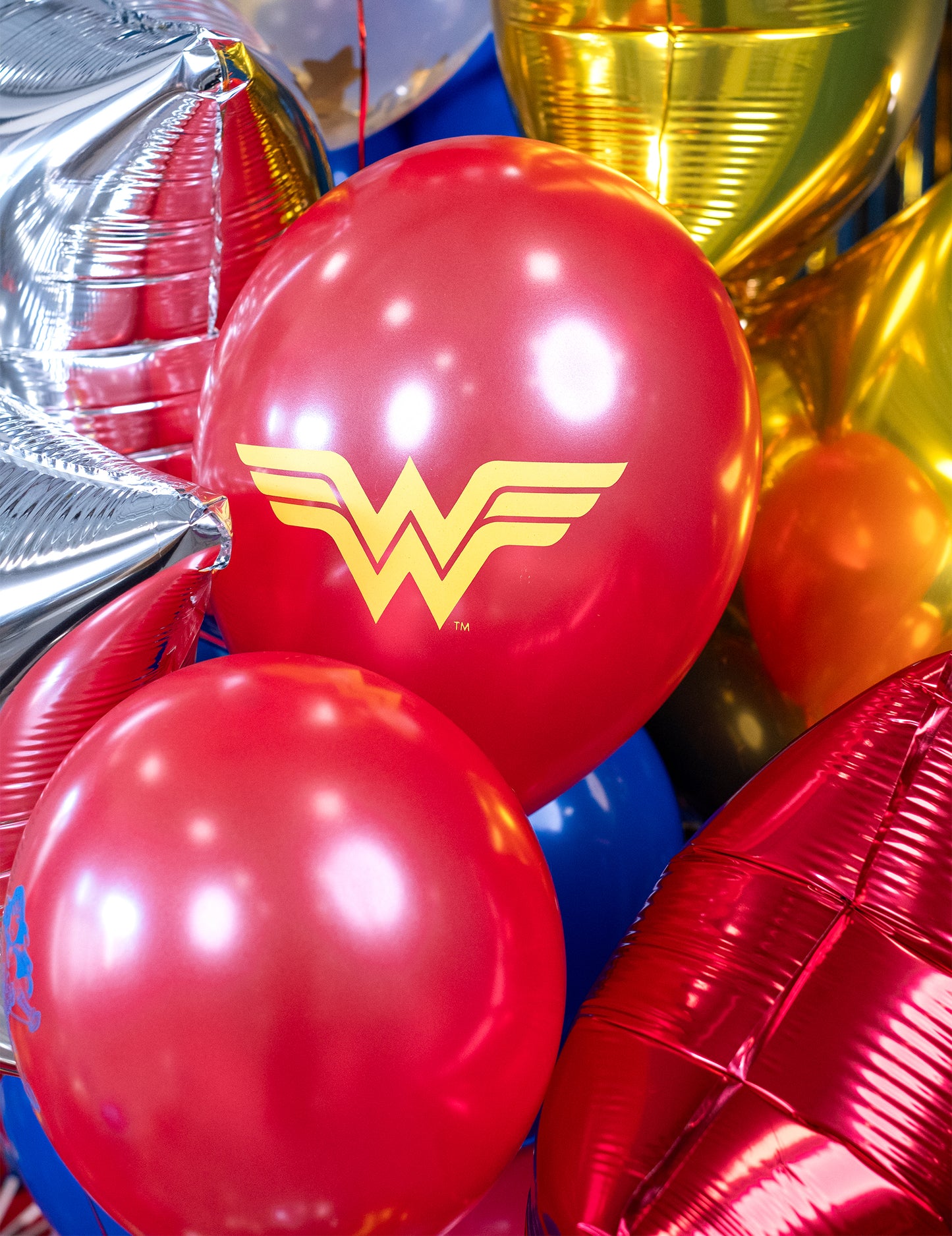 10 Wonder Woman 25 x 32 cm LaTex Balloons