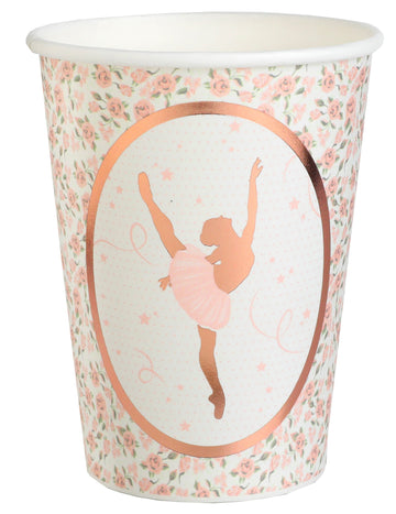 10 Carton Ballerina Cup 7.8 x 9.7 cm