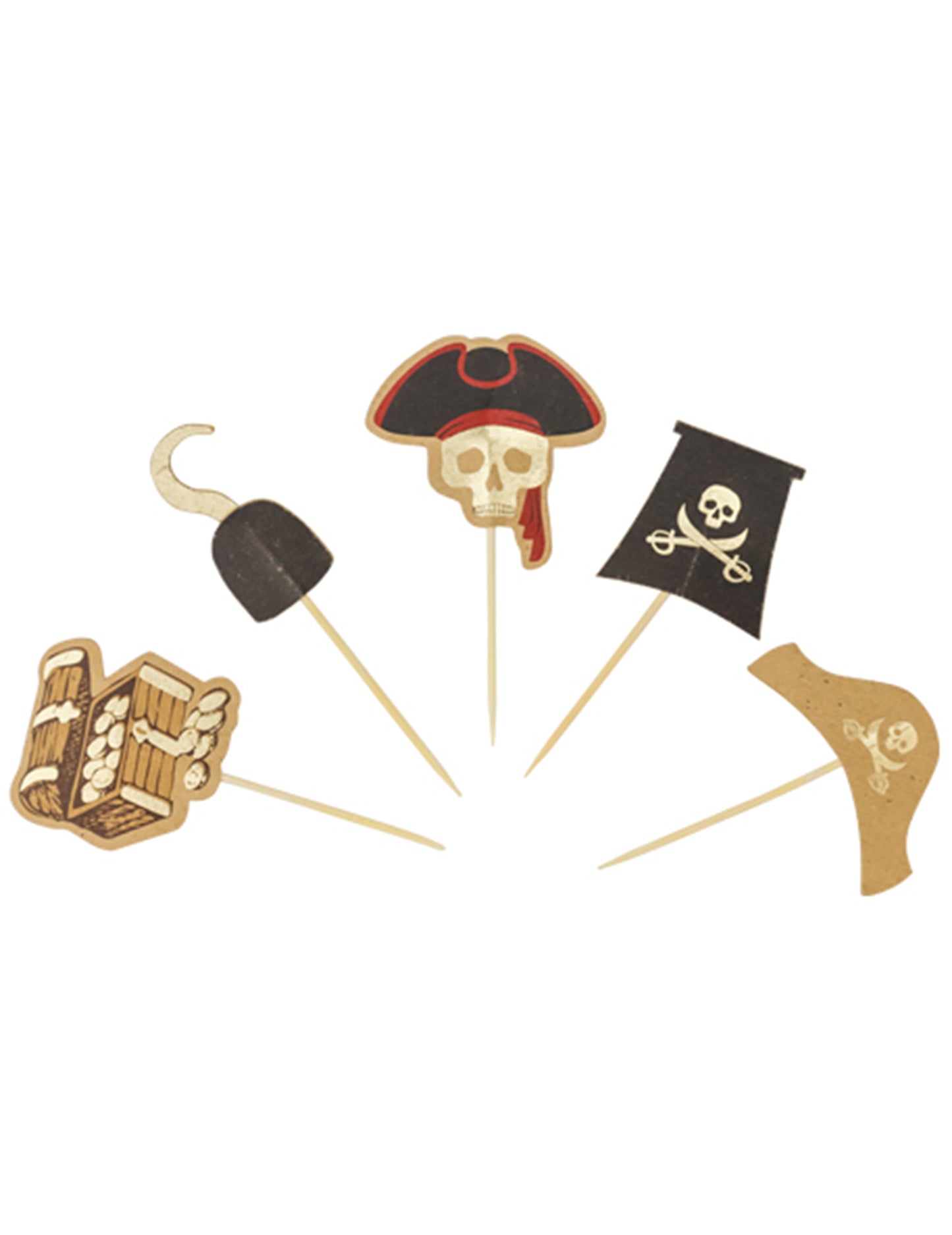 10 Pirate Pips Pirate Pirats 9 cm