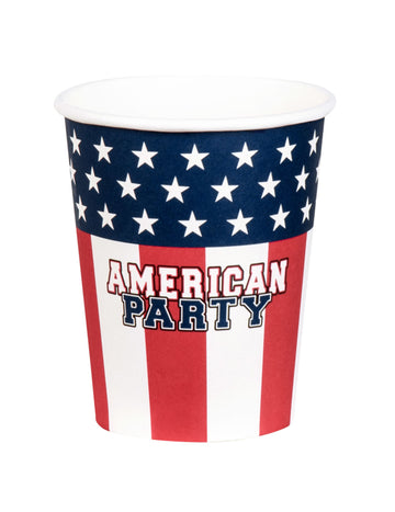 10 картонени чаши American Party 21 Cl