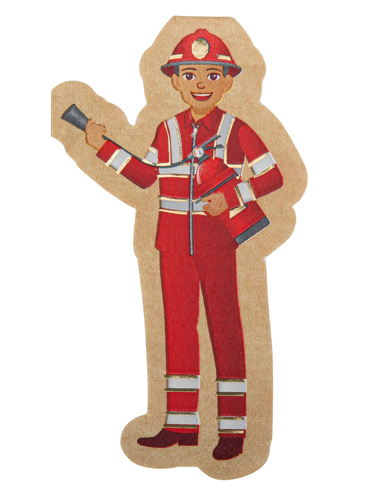 16 кърпи в Kraft Fireman Rouge et или 32 x 17 cm