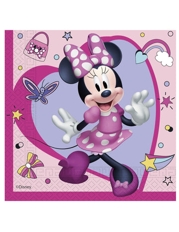 20 Minnie Junior Paper кърпи 33 x 33 cm