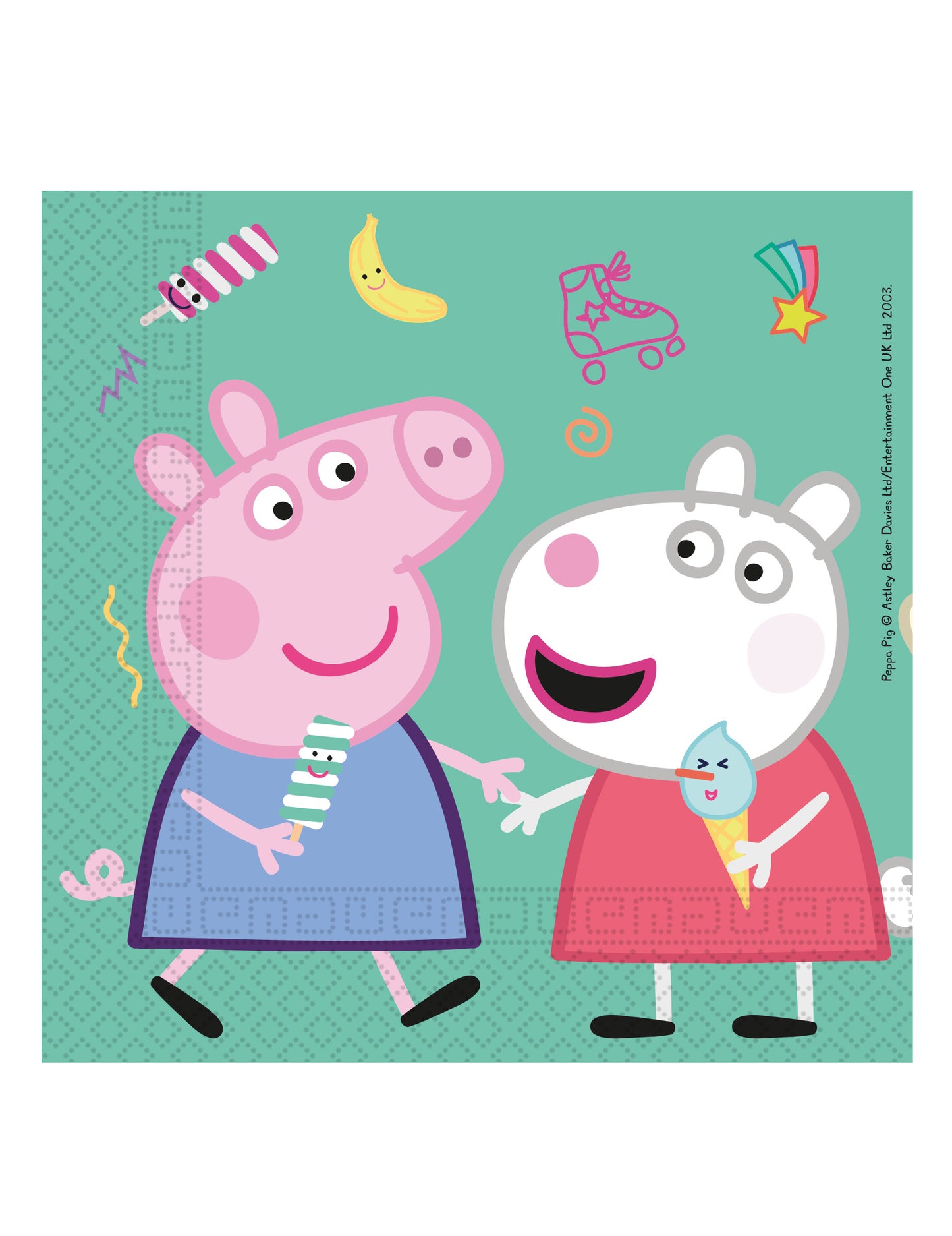 20 Peppa Pig 33 x 33cm хартиени кърпи