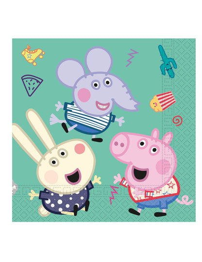 20 Peppa Pig 33 x 33cm хартиени кърпи