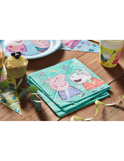 20 Peppa Pig 33 x 33cm хартиени кърпи