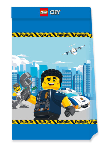 4 малки хартиени чанти FSC LEGO City