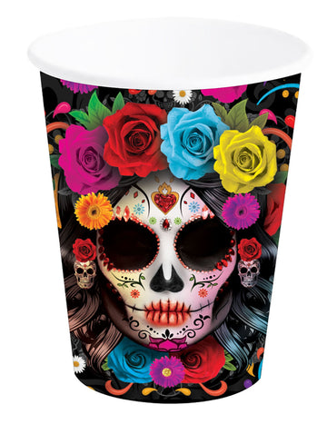 6 Catrina Dia de Los Muertos 240 ml чаши