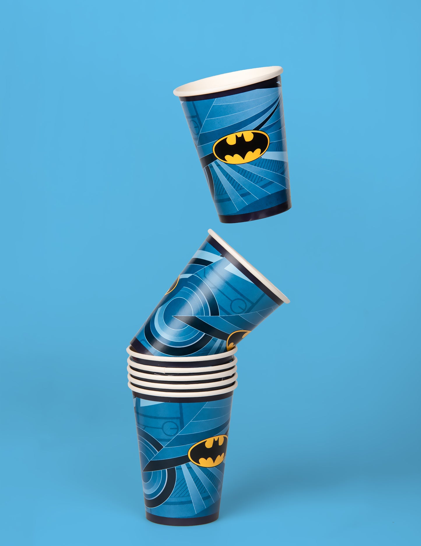 8 Carton Cups FSC Batman 210 ml