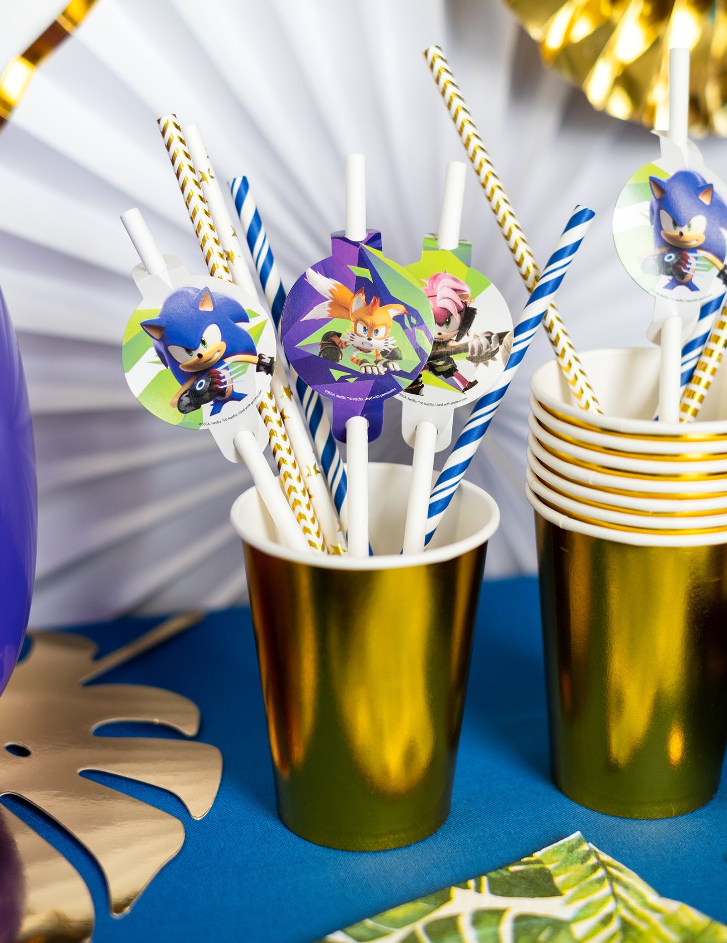 8 Sonic Prime Straws