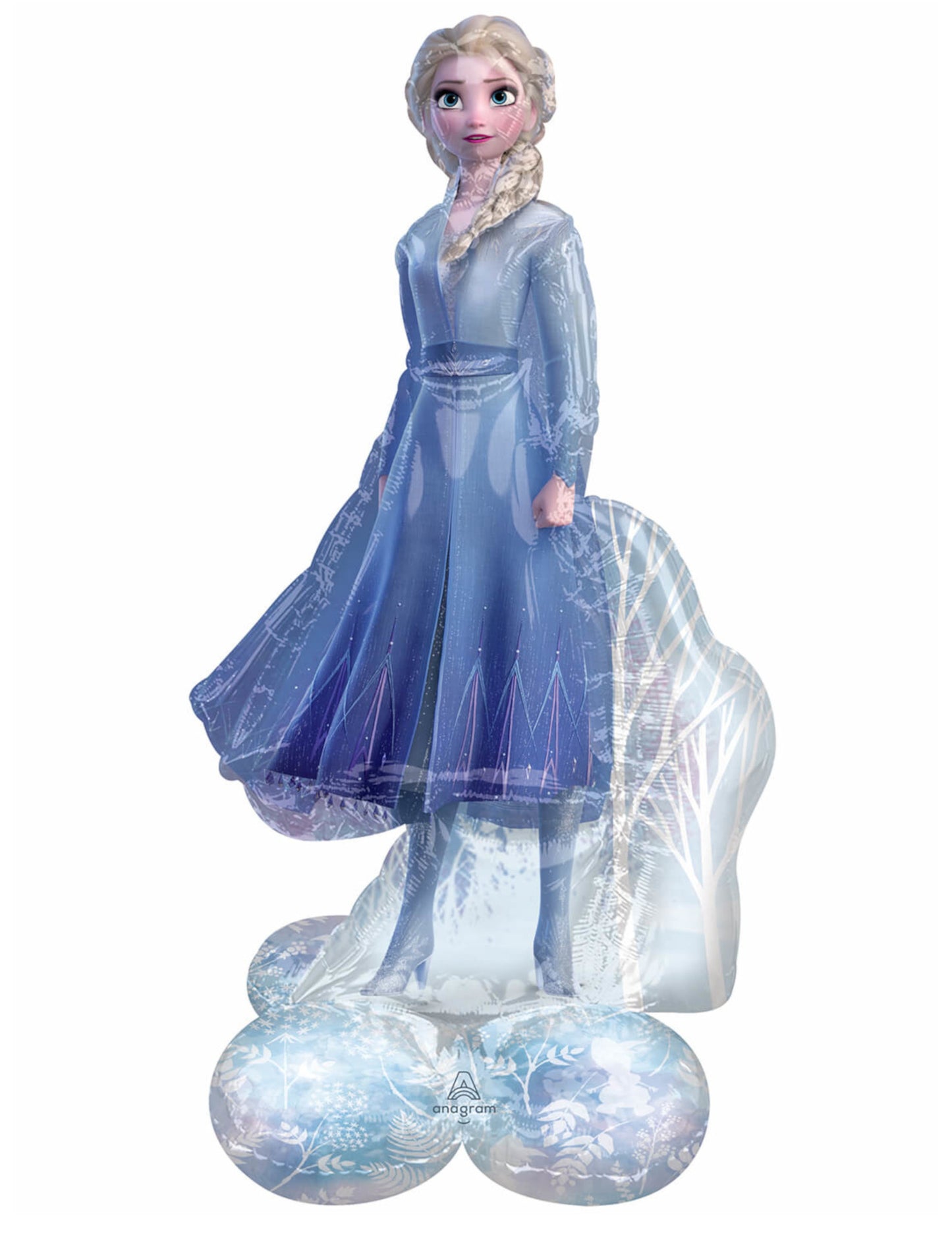 Гигантска алуминиева топка Alloonz Elsa The Snow Queen 2 76 cm x 137 cm