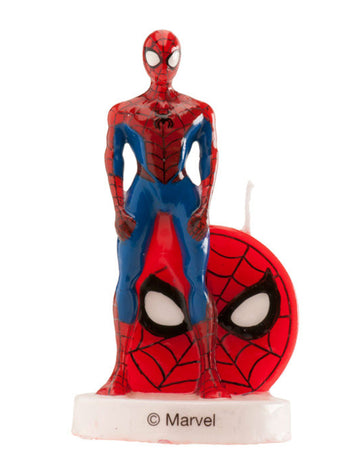 Spiderman 3d 6 cm Spiderman рожден ден свещ