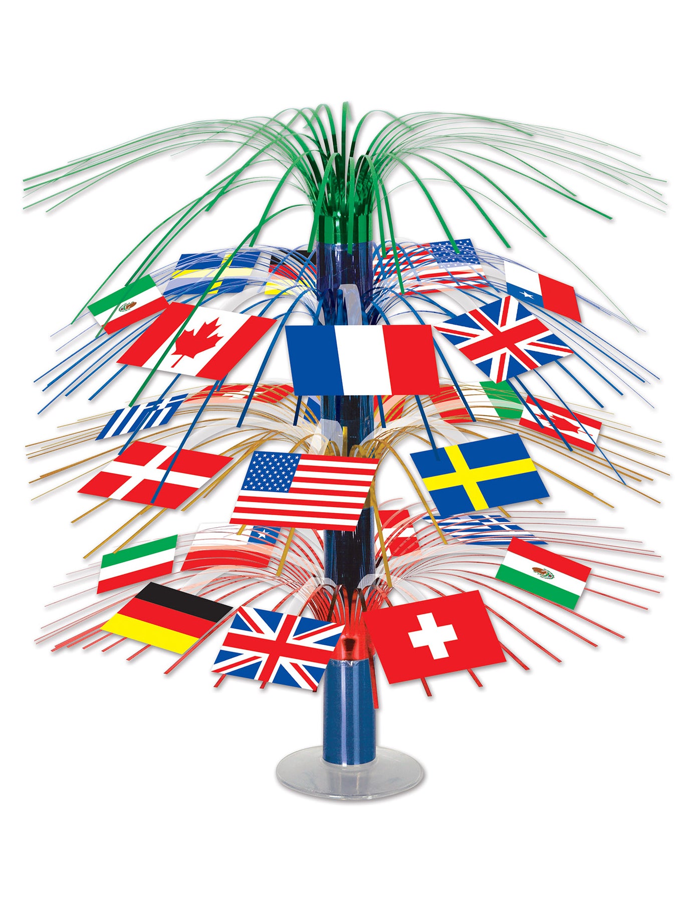 Pays Du Monde Flags Center 45 cm