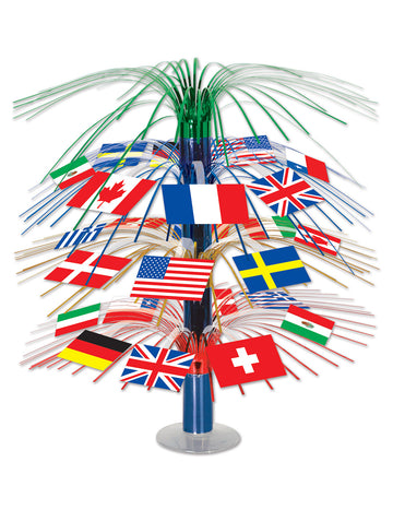 Pays Du Monde Flags Center 45 cm