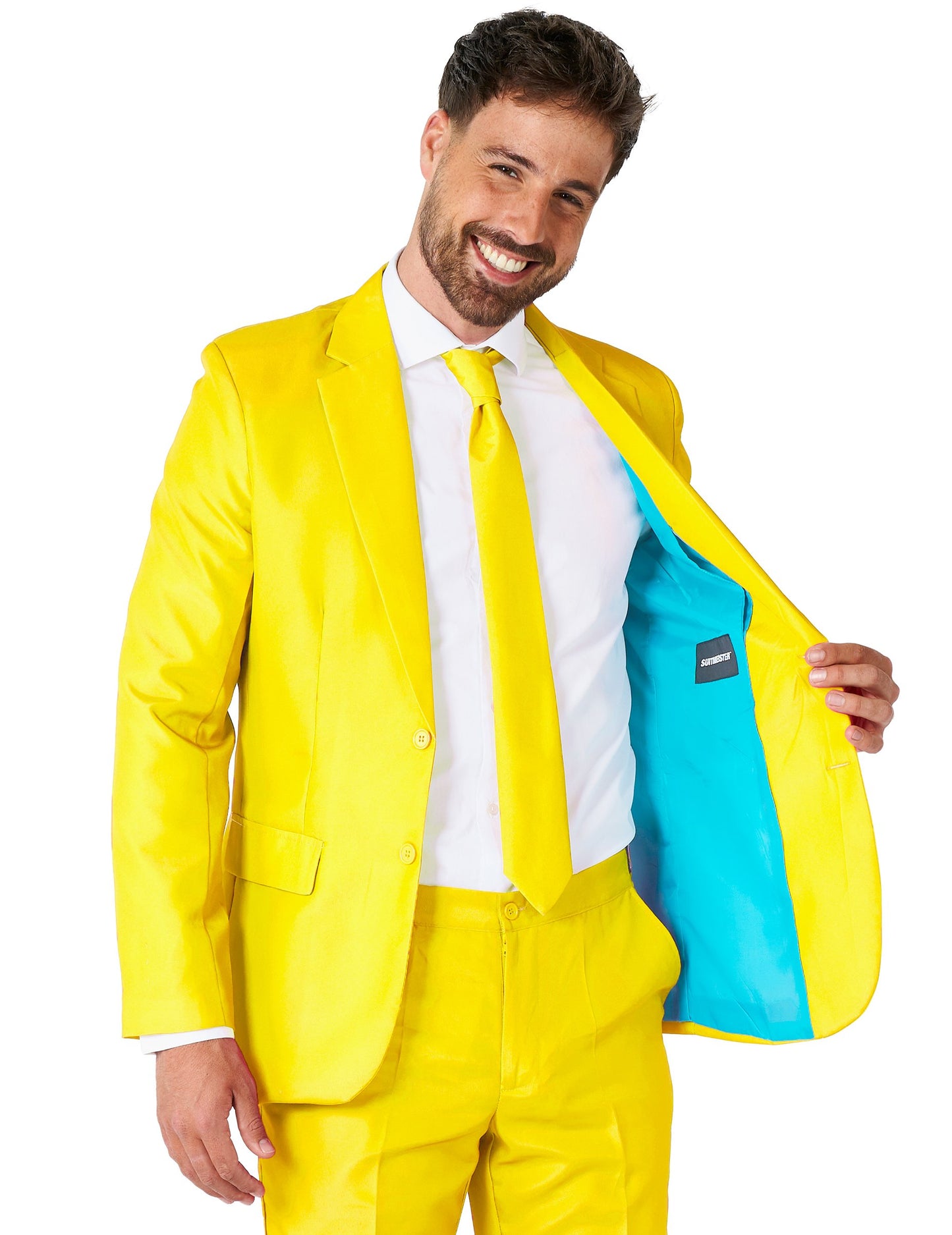 Костюм г -н Solid Yellow Man Suitmeister