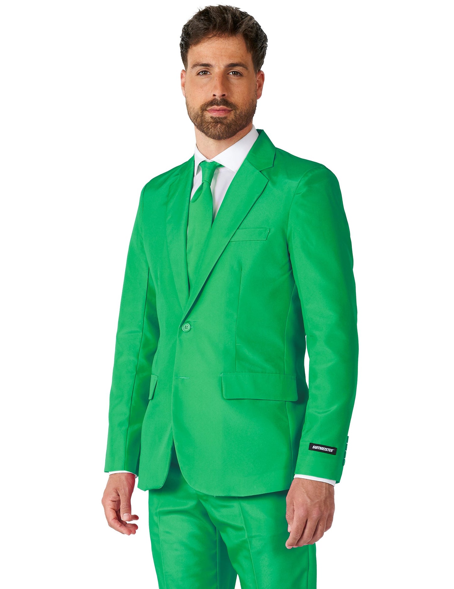 Костюм г -н Solid Vert Homme Suitmeister