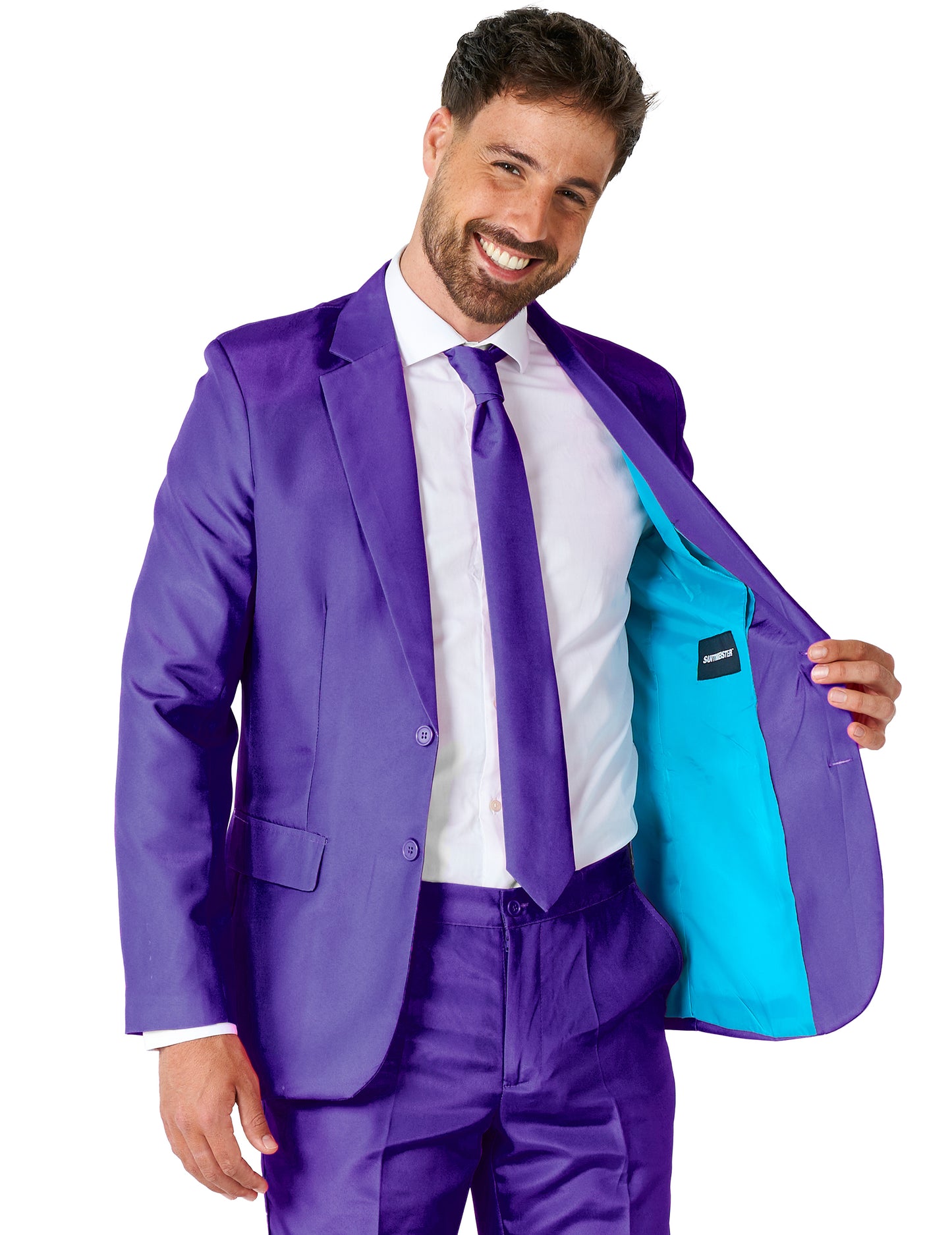 Костюм г -н Solid Violet Man Suitmeister