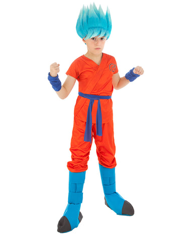 Goku Saiyan Super Dragon Ball Детски костюм