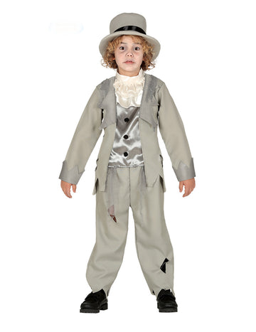 Gypic Ghost Ghost Groomed Boy Costume