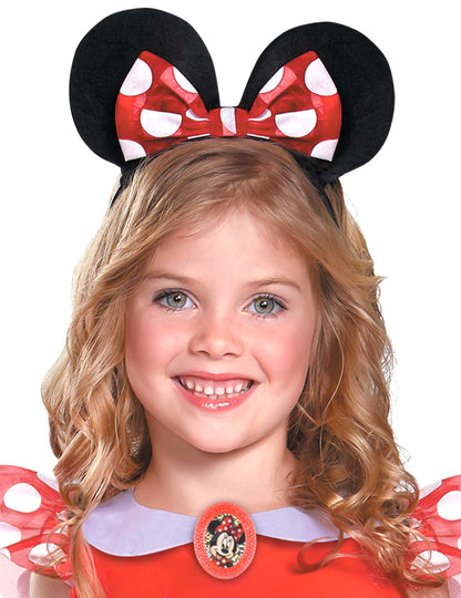 Minnie Mouse Red Classic Girl Costume