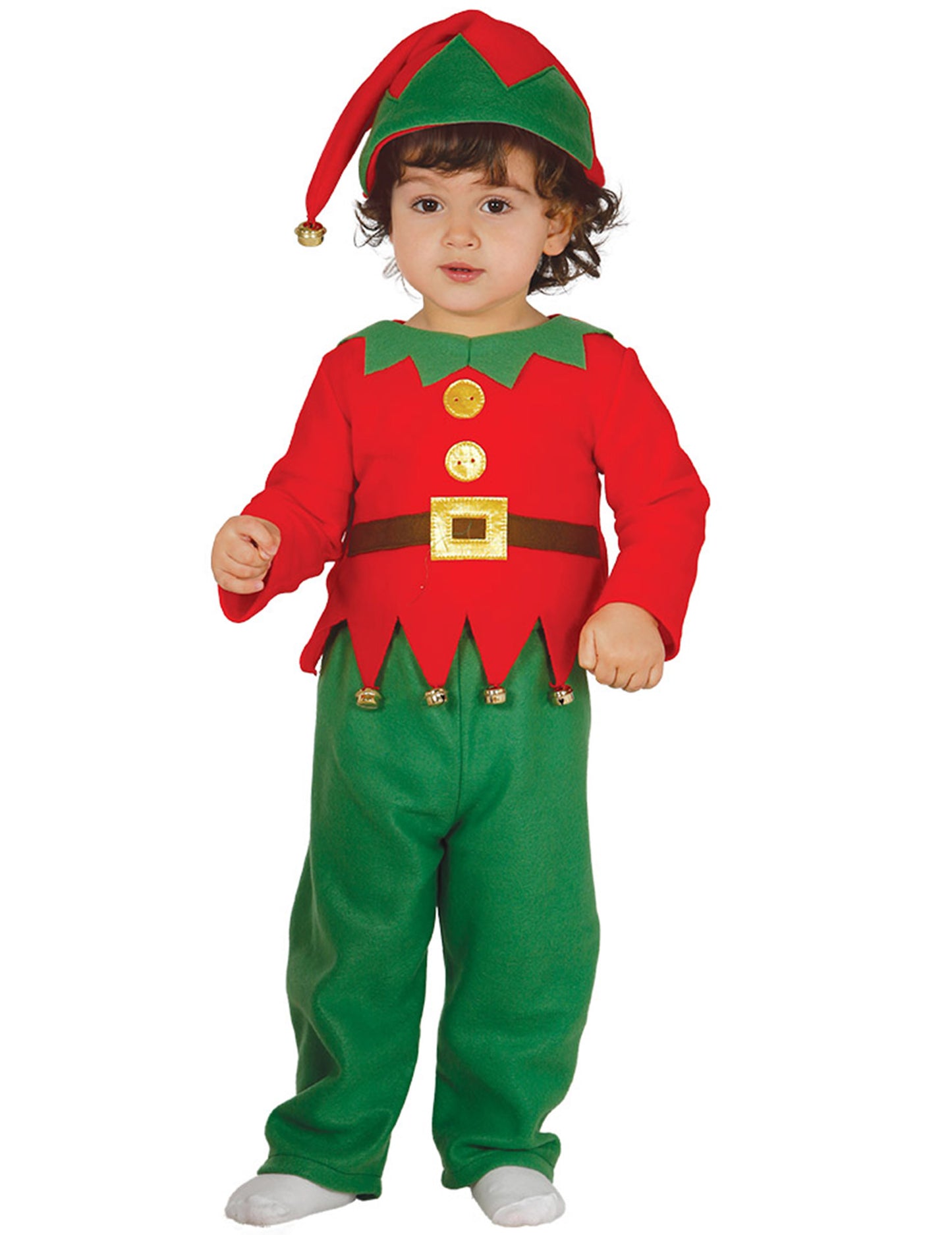 Класически маскирайте Little Baby Christmas Elf Baby