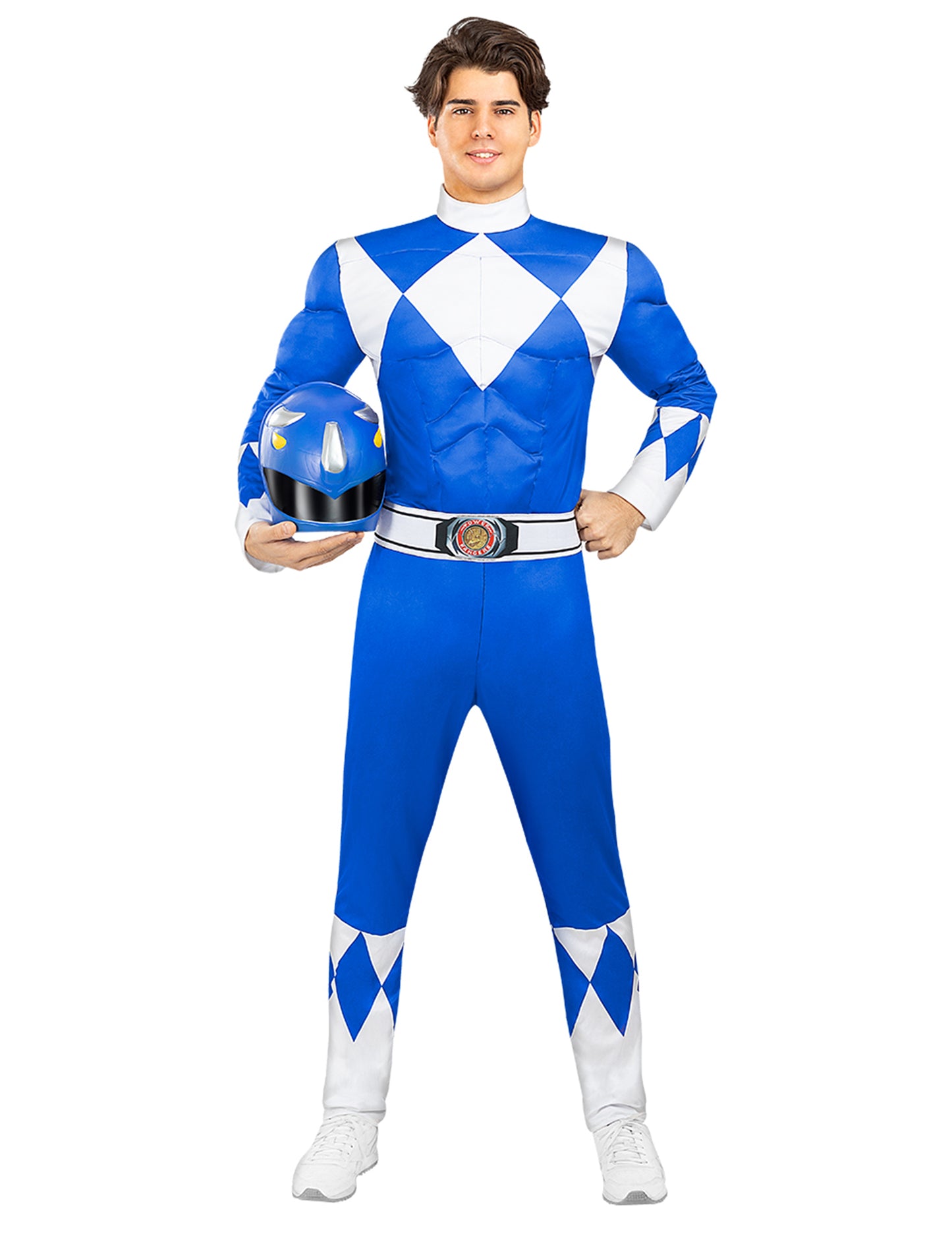 Възрастен син костюм на Power Ranger