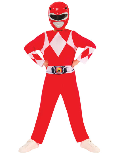 Power Ranger Red Crown Детски костюм