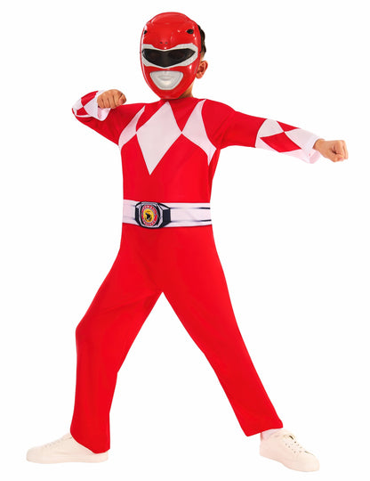 Power Ranger Red Crown Детски костюм