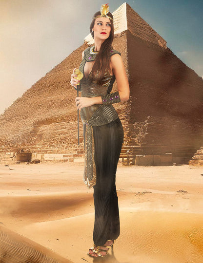 Queen Costume of Nile Egypt жена