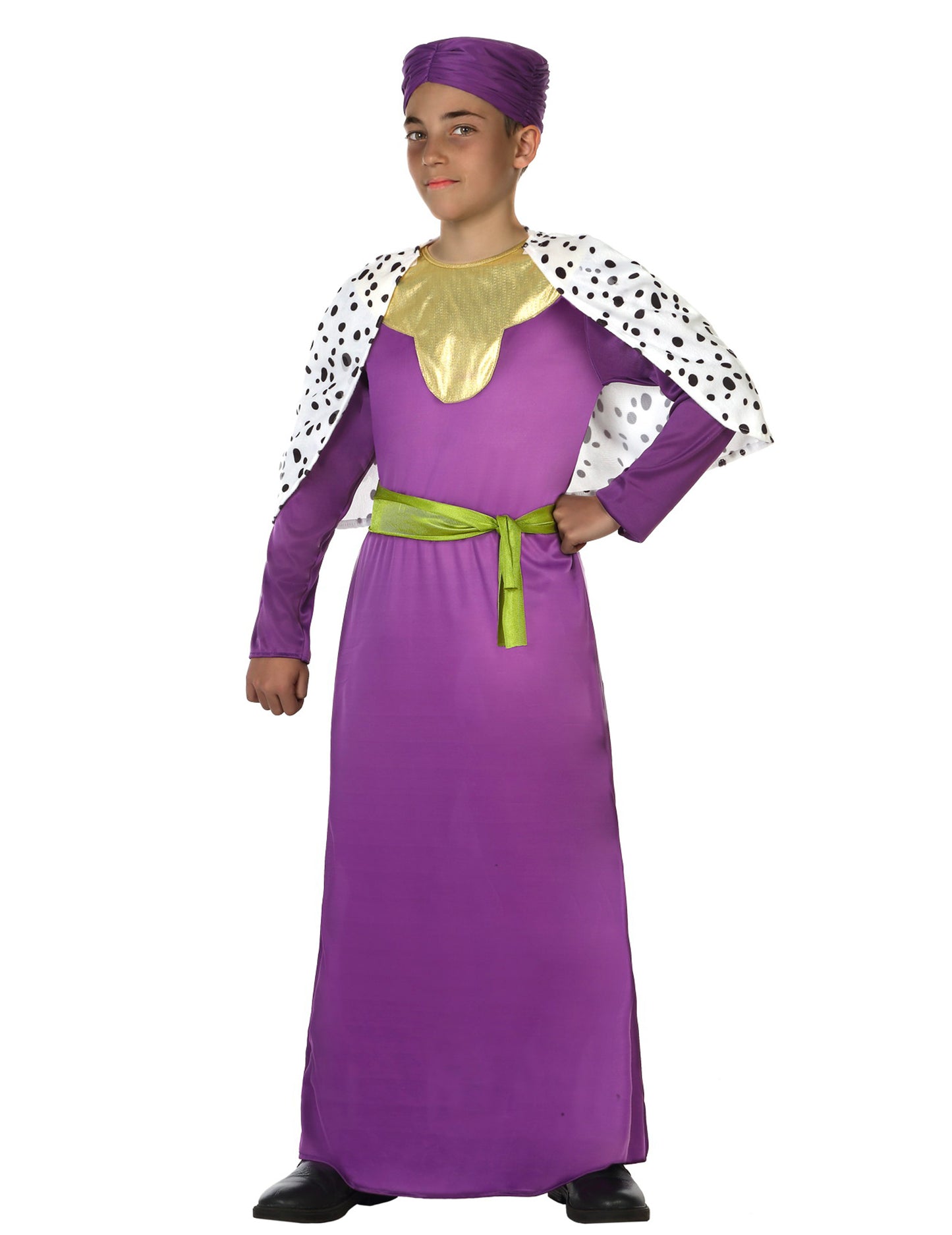 King Mage Purple Child Costume