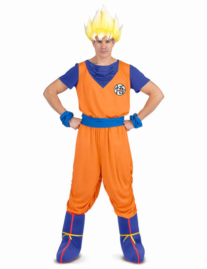 Син Goku Dragon Ball Z костюм за възрастни