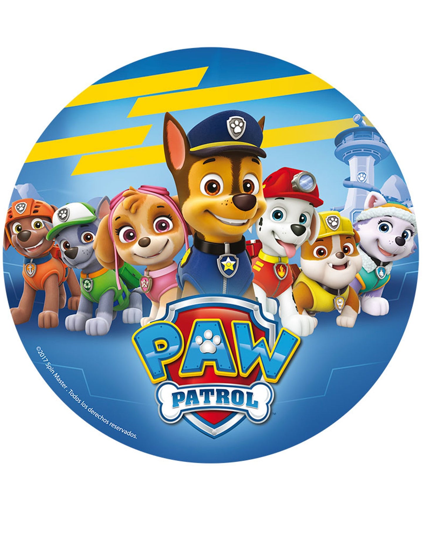 Азимни дискове 20 cm Pat'patrol - Paw Patrol