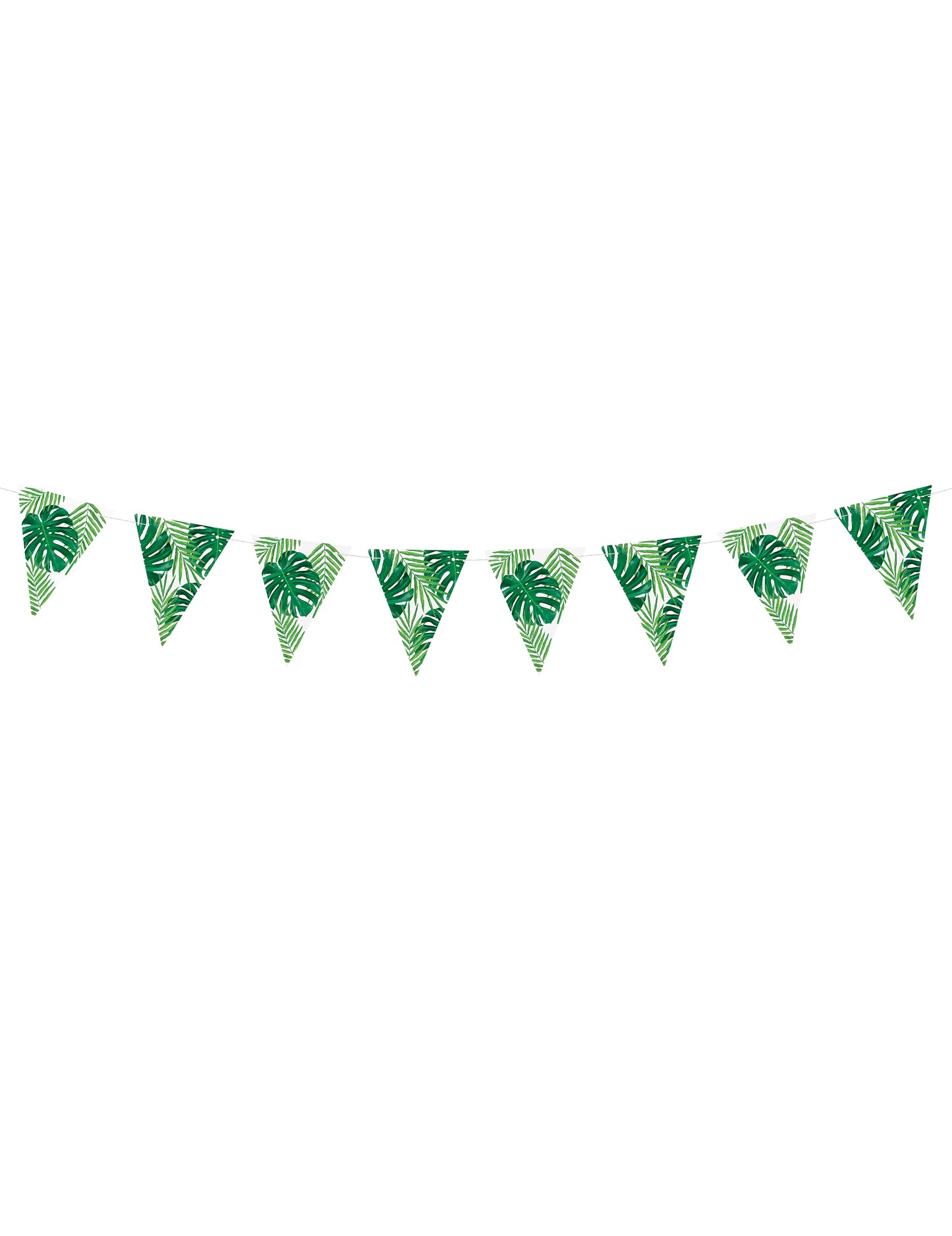 Картон Pennant Garland Tropical Leaves 15 cm x 1,3 m