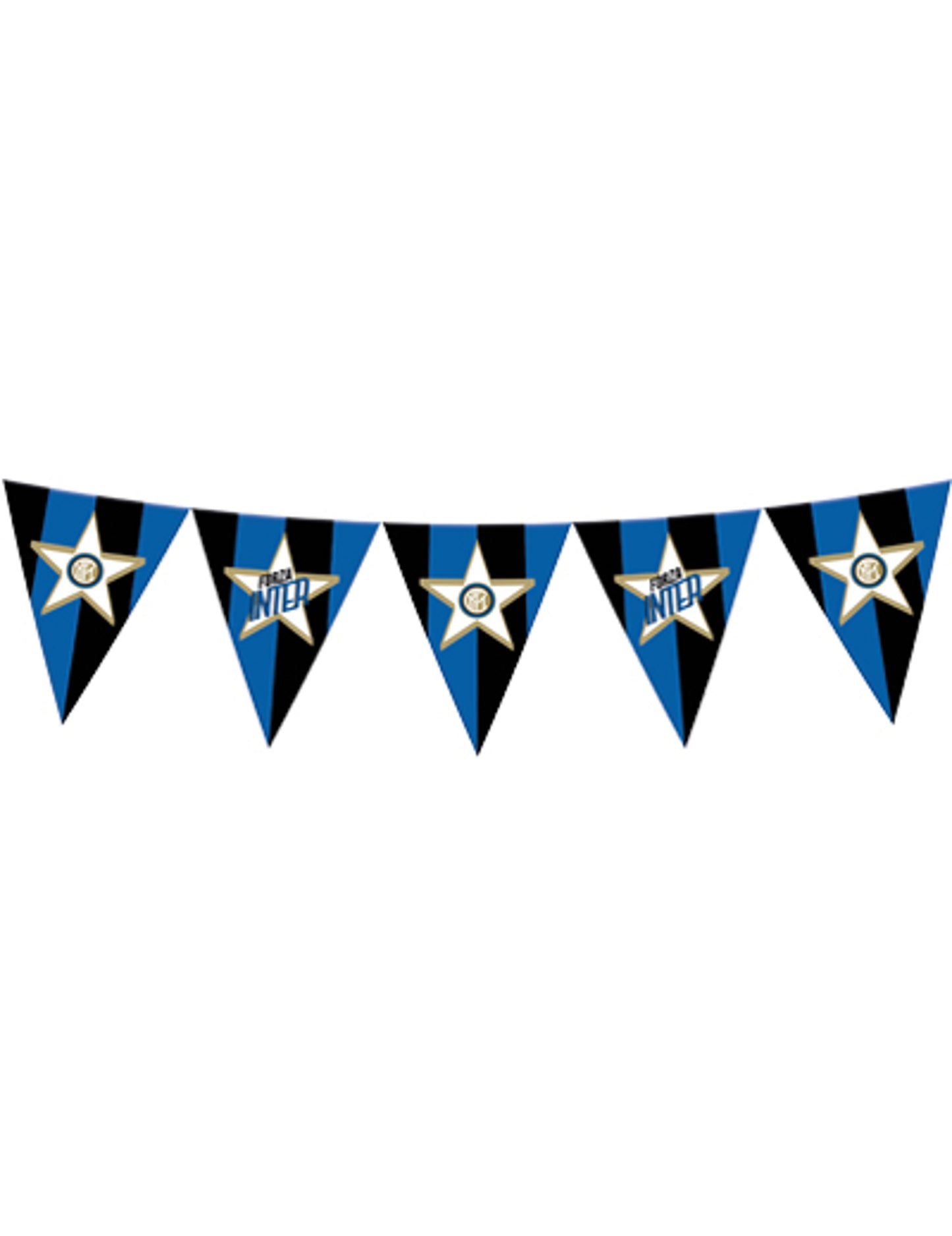 Inter 365 cm Plastic Pennant Garland