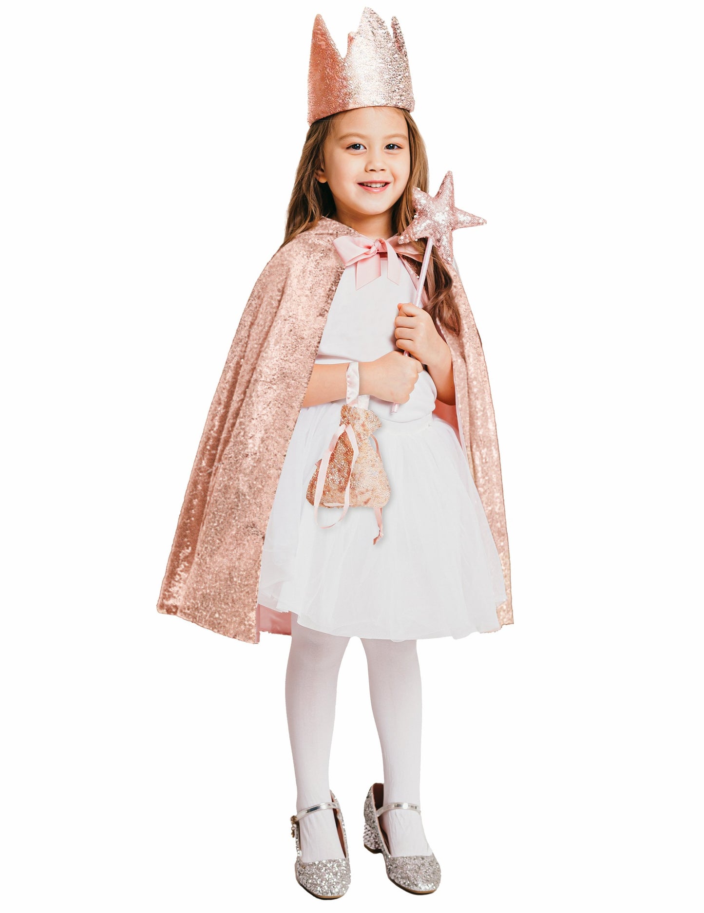 Kit Cape и Princess Rose Gold Детска принцеса