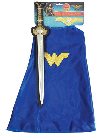 Стъпка комплект и Wonder Woman Girl Cape