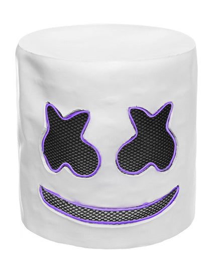 Маскира DJ Marshmallow LED Purple Adult