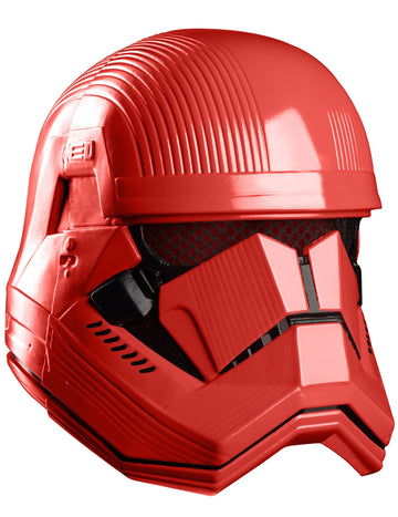 Червено в пълна луксозна маска Sith Trooper Adult