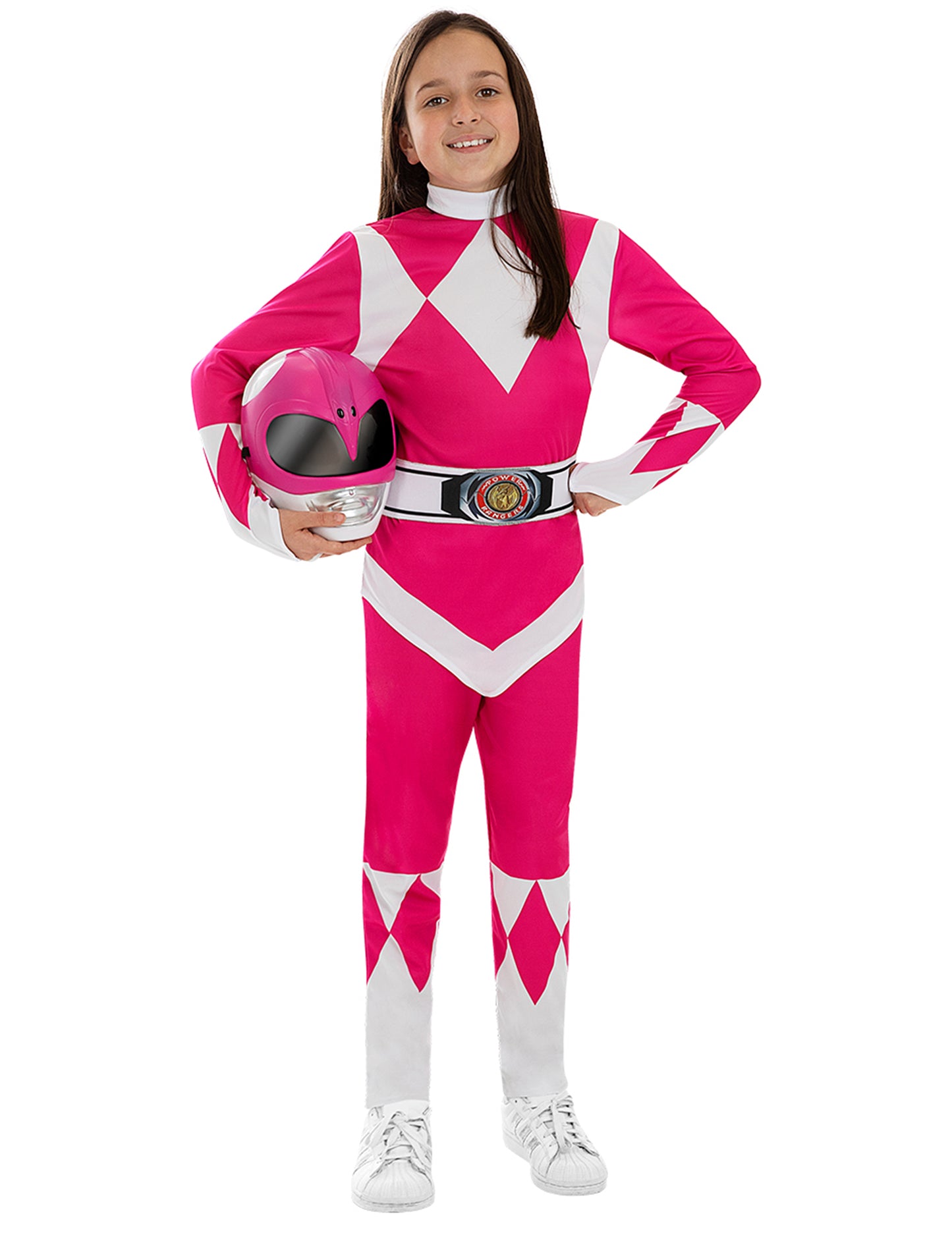 Детска розова маска Power Ranger