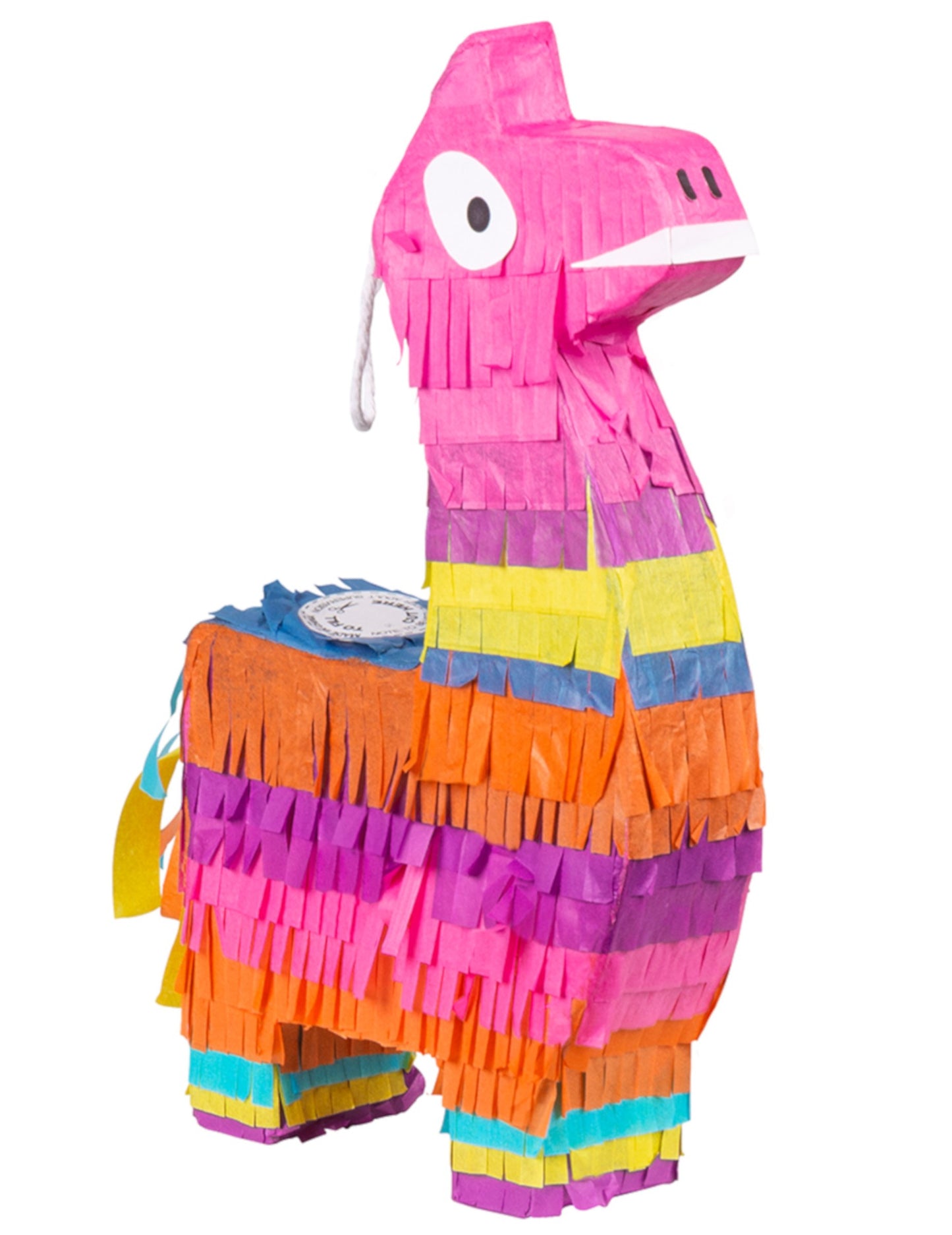 Mini piñata lama multicolor 23 x 13 cm