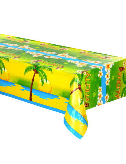 Aloha Plastic Tablecloth 270 x 135 cm