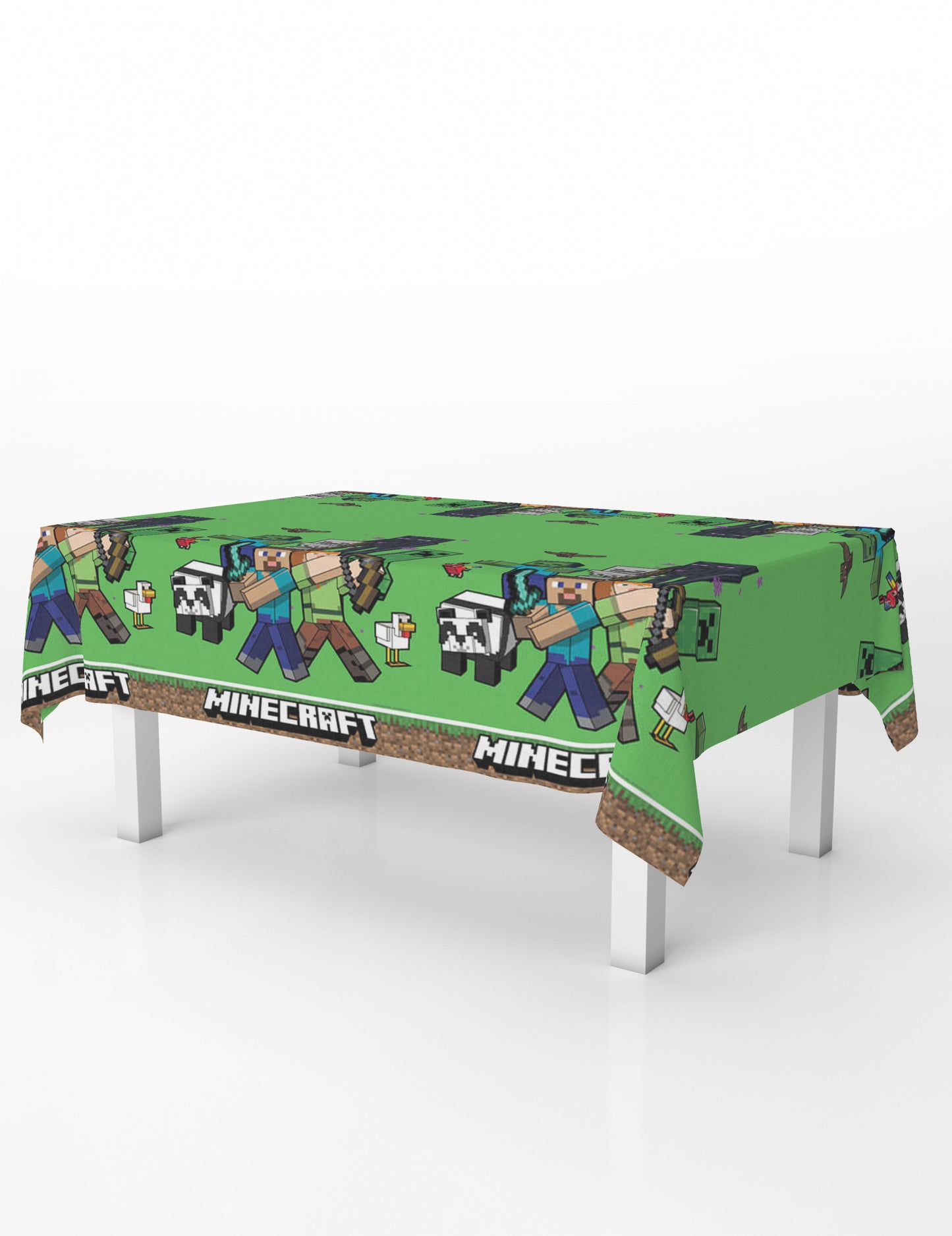 Minecraft Plastic Tablecloth 120x180cm