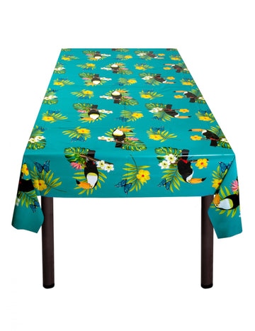 Toucan Plastic Tablecloth 130 x 180 cm