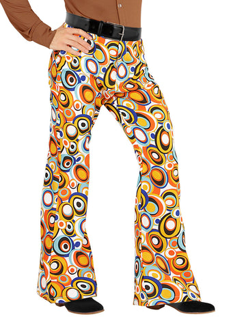 Groovy Pants Bubbles 70 -те години човек човек