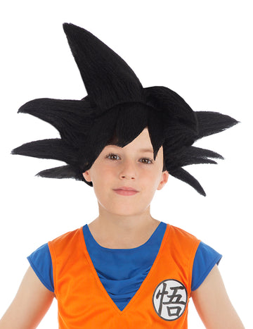 Черна перука Goku Saiyan Dragon Ball Z деца