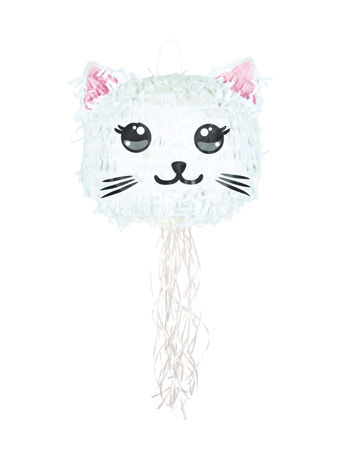 Бял Kawai Chat Piñata 38 cm