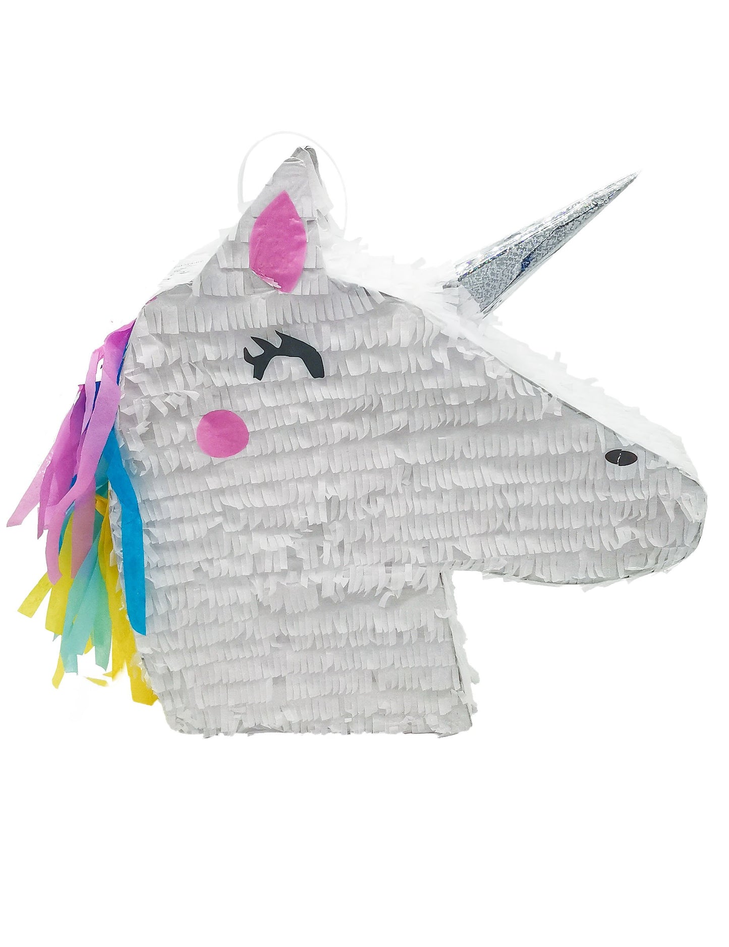 Kawaii unicorn head piñata 47 x 32 x 8 cm