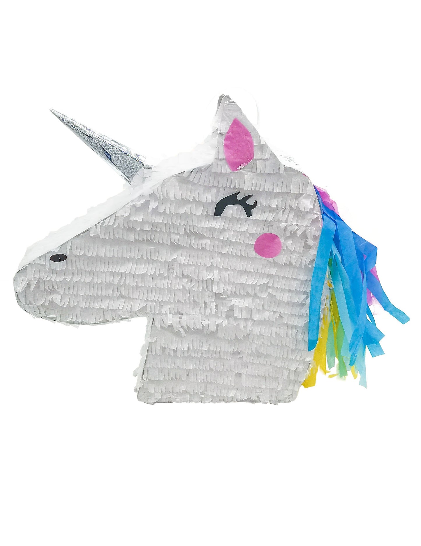 Kawaii unicorn head piñata 47 x 32 x 8 cm