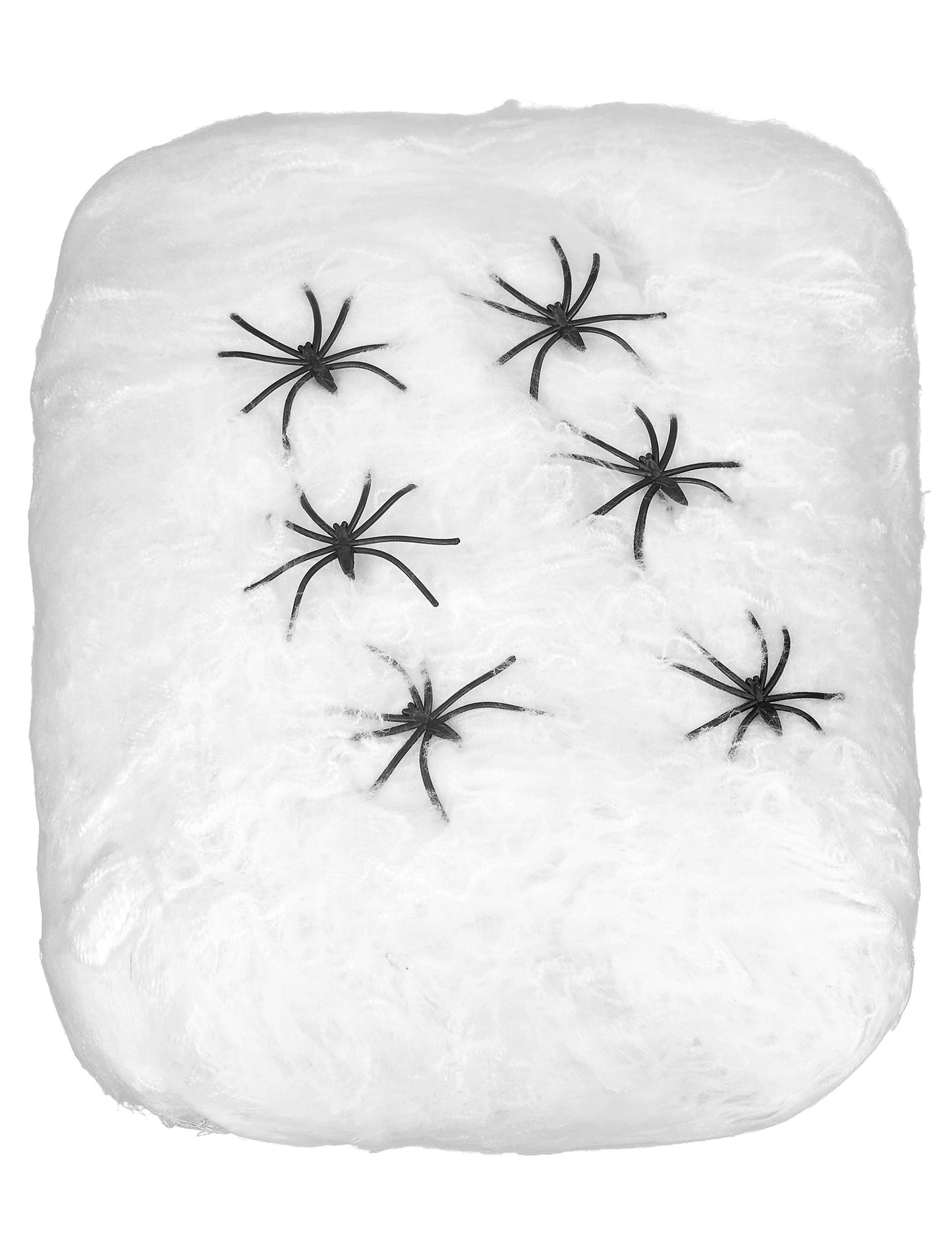 White Spider Web с паяци 100 g Хелоуин